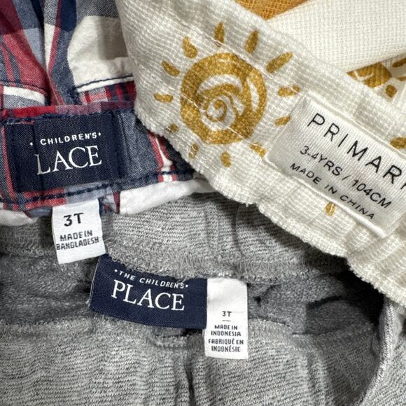 Lot Of 3 The Children’s Place shorts & Primark Pull On Short Toddler Boy Size 3 - Picture 8 of 9